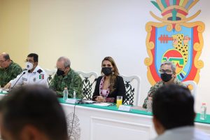 La mandataria Guerrerense Evelyn Salgado Pineda encabeza la evaluación. el interés es garantizar la seguridad del pueblo