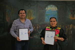 firman convenio FUERZA y Ayuntamiento